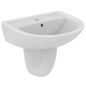 Ideal Standard Eurovit - Lavabo 650x495 mm, avec trop-plein, trou pour robinetterie, blanc W332201 Ideal Standard Eurovit - Lavabo 650x495 mm, avec trop-plein, trou pour robinetterie, blanc W332201