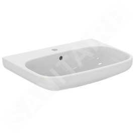 Ideal Standard i.Life A - Lavabo 650x480 mm, avec trop-plein, trou pour robinetterie, blanc T470401