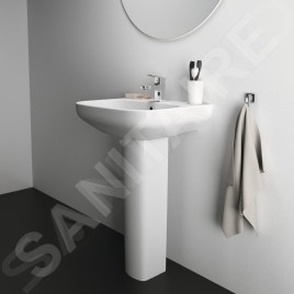 Ideal Standard i.Life A - Lavabo 650x480 mm, avec trop-plein, trou pour robinetterie, blanc T470401