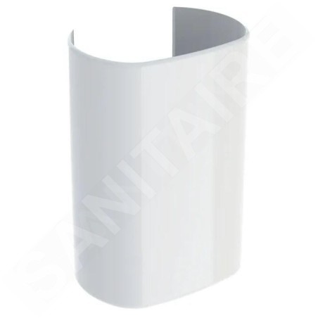 Geberit ONE - Couverture de design pour siphon de lavabo, blanc 505.058.01.1