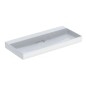 Geberit ONE - Lavabo 1050x480x142 mm, trop-plein caché, sans trou pour robinetterie, sortie horizontale, KeraTect, blanc Geberit ONE - Lavabo 1050x480x142 mm, trop-plein caché, sans trou pour robinetterie, sortie horizontale, KeraTect, blanc