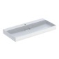 Geberit ONE - Lavabo 1050x480x142 mm, trop-plein caché, avec trou pour robinetterie, sortie horizontale, KeraTect, blanc Geberit ONE - Lavabo 1050x480x142 mm, trop-plein caché, avec trou pour robinetterie, sortie horizontale, KeraTect, blanc