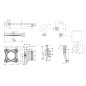 SANITINO - Set de douche avec mitigeur et corps encastré hansgrohe, accessoires kielle, chrome SANI21HHK000 SANITINO - Set de douche avec mitigeur et corps encastré hansgrohe, accessoires kielle, chrome SANI21HHK000
