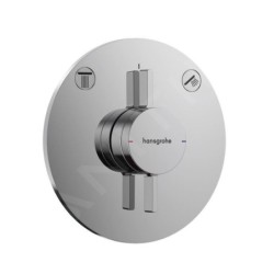 SANITINO - Set de douche avec mitigeur et corps encastré hansgrohe, accessoires kielle, chrome SANI21HHK000