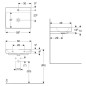 Geberit ONE - Lavabo 600x480x140 mm, sans trop-plein, avec trou pour robinetterie, KeraTect, blanc 505.020.01.1 Geberit ONE - Lavabo 600x480x140 mm, sans trop-plein, avec trou pour robinetterie, KeraTect, blanc 505.020.01.1