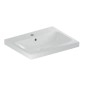 Geberit iCon - Lavabo 600x480x160 mm, avec trop-plein, avec trou pour robinetterie, KeraTect, blanc 501.834.00.2 Geberit iCon - Lavabo 600x480x160 mm, avec trop-plein, avec trou pour robinetterie, KeraTect, blanc 501.834.00.2