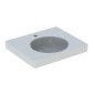 Geberit Preciosa II - Lavabo 600x500x165 mm, sans trop-plein, avec trou pour robinetterie, blanc 123262000 Geberit Preciosa II - Lavabo 600x500x165 mm, sans trop-plein, avec trou pour robinetterie, blanc 123262000