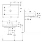 Geberit ONE - Lavabo 750x480x140 mm, sans trop-plein, avec trou pour robinetterie, KeraTect, blanc 505.020.01.2 Geberit ONE - Lavabo 750x480x140 mm, sans trop-plein, avec trou pour robinetterie, KeraTect, blanc 505.020.01.2