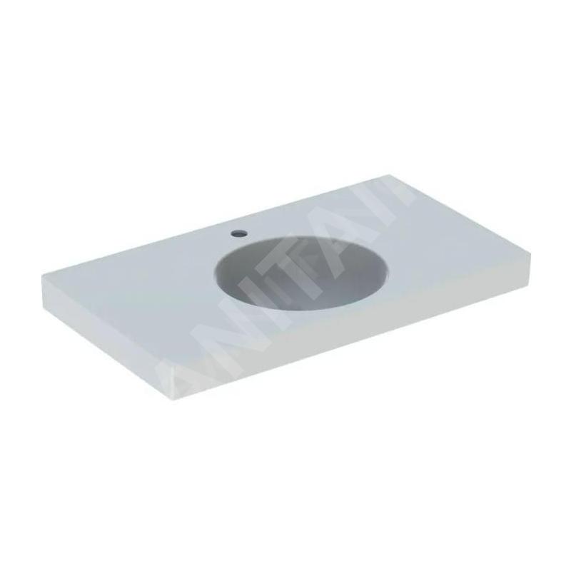 Geberit Preciosa II - Lavabo 900x500x165 mm, sans trop-plein, avec trou pour robinetterie, blanc 123292000 Geberit Preciosa II - Lavabo 900x500x165 mm, sans trop-plein, avec trou pour robinetterie, blanc 123292000