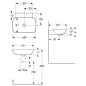 Geberit ONE - Lavabo à poser 500x425x140 mm, sans trop-plein, sans trou pour robinetterie, KeraTect, blanc 505.040.01.6 Geberit ONE - Lavabo à poser 500x425x140 mm, sans trop-plein, sans trou pour robinetterie, KeraTect, blanc 505.040.01.6