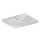 Geberit iCon - Lavabo à poser 600x480x160 mm, avec trop-plein, avec trou pour robinetterie, blanc 501.847.00.1 Geberit iCon - Lavabo à poser 600x480x160 mm, avec trop-plein, avec trou pour robinetterie, blanc 501.847.00.1