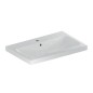 Geberit iCon - Lavabo à poser 750x480x160 mm, avec trop-plein, avec trou pour robinetterie, blanc 501.848.00.1 Geberit iCon - Lavabo à poser 750x480x160 mm, avec trop-plein, avec trou pour robinetterie, blanc 501.848.00.1