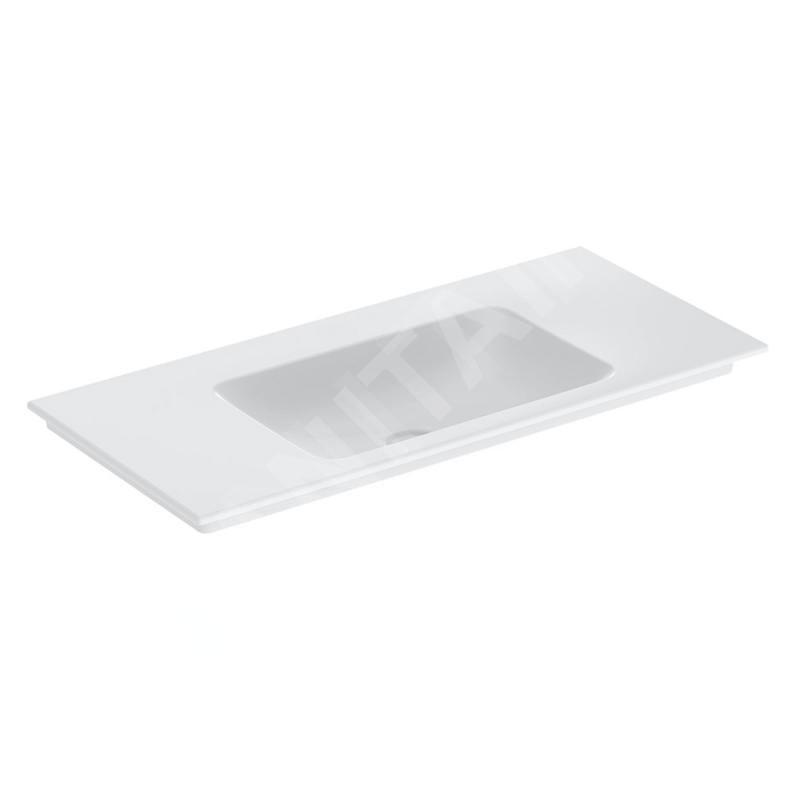 Geberit ONE - Meuble-lavabo 1050x480x140 mm, sans trop-plein, sans trou pour robinetterie, KeraTect, blanc 505.011.01.4 Geberit ONE - Meuble-lavabo 1050x480x140 mm, sans trop-plein, sans trou pour robinetterie, KeraTect, blanc 505.011.01.4