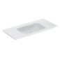 Geberit ONE - Meuble-lavabo 1050x480x140 mm, sans trop-plein, sans trou pour robinetterie, KeraTect, blanc 505.011.01.4 Geberit ONE - Meuble-lavabo 1050x480x140 mm, sans trop-plein, sans trou pour robinetterie, KeraTect, blanc 505.011.01.4