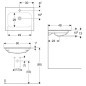 Geberit iCon - Meuble-lavabo 600x480x130 mm, sans trop-plein, avec trou pour robinetterie, KeraTect, blanc 501.843.00.2 Geberit iCon - Meuble-lavabo 600x480x130 mm, sans trop-plein, avec trou pour robinetterie, KeraTect, blanc 501.843.00.2