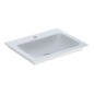 Geberit ONE - Meuble-lavabo 600x480x140 mm, sans trop-plein, avec trou pour robinetterie, KeraTect, blanc 505.010.01.1 Geberit ONE - Meuble-lavabo 600x480x140 mm, sans trop-plein, avec trou pour robinetterie, KeraTect, blanc 505.010.01.1