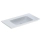 Geberit ONE - Meuble-lavabo 900x480x140 mm, sans trop-plein, sans trou pour robinetterie, KeraTect, blanc 505.011.01.3 Geberit ONE - Meuble-lavabo 900x480x140 mm, sans trop-plein, sans trou pour robinetterie, KeraTect, blanc 505.011.01.3