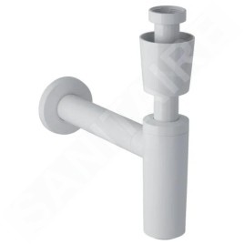 Geberit Accessoires - Siphon de lavabo, blanc alpin 151.026.11.1