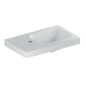 Geberit iCon - Lave-mains 530x310x130 mm, sans trop-plein, trou pour robinetterie à gauche, blanc 501.833.00.1