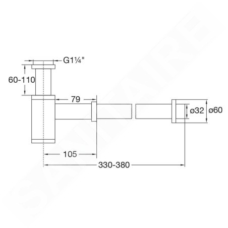 Steinberg 100 - Siphon design, or rose 100 1696 RG