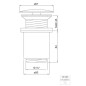 Steinberg 100 - Bonde non-refermable, chrome 100 1691 Steinberg 100 - Bonde non-refermable, chrome 100 1691