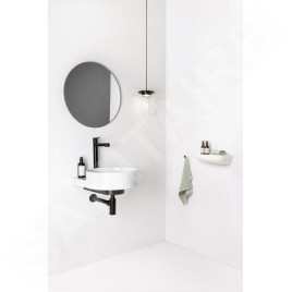 Ravak Yard - Lavabo 405x500 mm, sans trop-plein, trou pour robinet, blanc XJX01240002