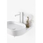 Ravak Yard - Lavabo 605x500 mm, sans trop-plein, trou pour robinet, blanc XJX01260002 Ravak Yard - Lavabo 605x500 mm, sans trop-plein, trou pour robinet, blanc XJX01260002