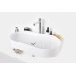 Ravak Yard - Lavabo 805x500 mm, sans trop-plein, trou pour robinetterie, blanc XJX01280002