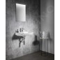 Bruckner Neon - Lavabo 450x415 mm, avec trop-plein, avec trou pour robinet, blanc 201.130.0