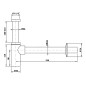 Bruckner Accessoires - Siphon de lavabo, 1 1/4, chromé 151.209.1 Bruckner Accessoires - Siphon de lavabo, 1 1/4, chromé 151.209.1