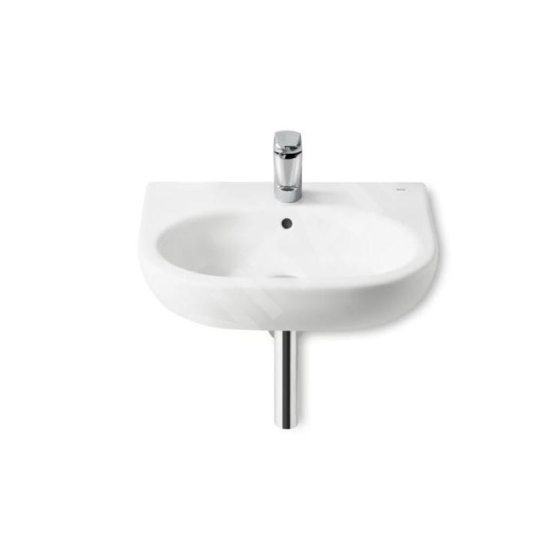 Roca Meridian - Lavabo 550x460 mm, avec trop-plein, trou pour robinetterie, blanc A327243000 Roca Meridian - Lavabo 550x460 mm, avec trop-plein, trou pour robinetterie, blanc A327243000