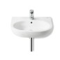 Roca Meridian - Lavabo 550x460 mm, avec trop-plein, trou pour robinetterie, blanc A327243000 Roca Meridian - Lavabo 550x460 mm, avec trop-plein, trou pour robinetterie, blanc A327243000