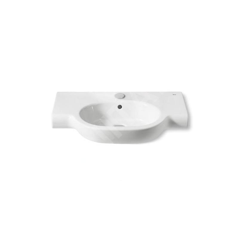Roca Meridian - Lavabo 700x460 mm, avec trop-plein, trou pour robinetterie, blanc A327240000 Roca Meridian - Lavabo 700x460 mm, avec trop-plein, trou pour robinetterie, blanc A327240000