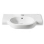 Roca Meridian - Lavabo 700x460 mm, avec trop-plein, trou pour robinetterie, blanc A327240000 Roca Meridian - Lavabo 700x460 mm, avec trop-plein, trou pour robinetterie, blanc A327240000