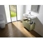 Roca Meridian - Lavabo 700x460 mm, avec trop-plein, trou pour robinetterie, blanc A327240000 Roca Meridian - Lavabo 700x460 mm, avec trop-plein, trou pour robinetterie, blanc A327240000