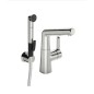 Hansa Designo - Mitigeur de lavabo avec bec pivotant et douchette extractible, chrome 51342201