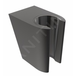 SANITINO - Set de douche avec thermostat et corps encastré hansgrohe, accessoires kielle, noir mat SANI21HKK403