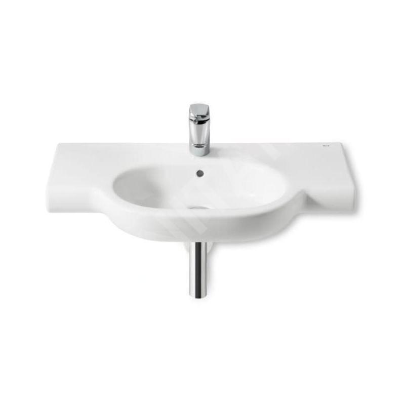 Roca Meridian - Lavabo 850x460 mm, avec trop-plein, trou pour robinetterie, blanc A32724D000 Roca Meridian - Lavabo 850x460 mm, avec trop-plein, trou pour robinetterie, blanc A32724D000