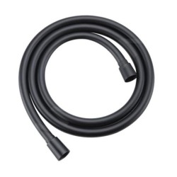 SANITINO - Set de douche avec thermostat et corps encastré hansgrohe, accessoires kielle, noir mat SANI21HKK403