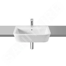 Roca The Gap - Meuble-lavabo 560x400 mm, avec trop-plein, trou pour robinetterie, blanc A32747S000
