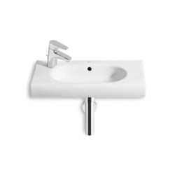 Roca Meridian - Lave-mains 600x320 mm, avec trop-plein, trou pour robinetterie, blanc A32724X000