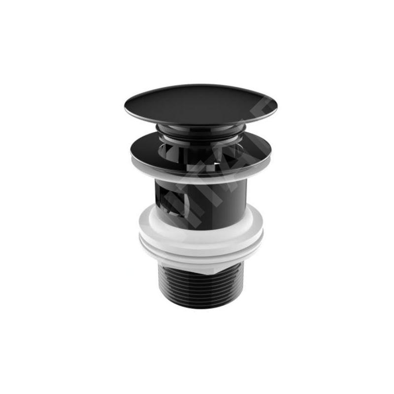 Roca Aqua - Bonde de lavabo, ClickClack, noir titane A5054015CN Roca Aqua - Bonde de lavabo, ClickClack, noir titane A5054015CN