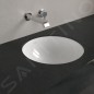Villeroy & Boch Loop&Friends - Lavabo à encastrer, diamètre 330 mm, avec trop-plein, blanc alpin 4A510001 Villeroy & Boch Loop&Friends - Lavabo à encastrer, diamètre 330 mm, avec trop-plein, blanc alpin 4A510001