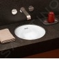 Villeroy & Boch Loop&Friends - Vasque à encastrer, diamètre 380 mm, avec trop-plein, blanc alpin 4A520001 Villeroy & Boch Loop&Friends - Vasque à encastrer, diamètre 380 mm, avec trop-plein, blanc alpin 4A520001