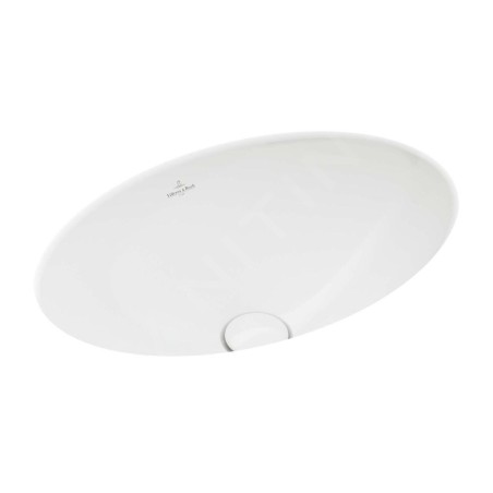 Villeroy & Boch Loop&Friends - Lavabo à encastrer, 485x325 mm, sans trop-plein, blanc alpin 4A540101