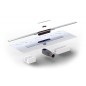I-Drain AIO - Caniveau de douche avec étanchéité, longueur 95 mm, doré ID5A09501AIO1.RVS.G
