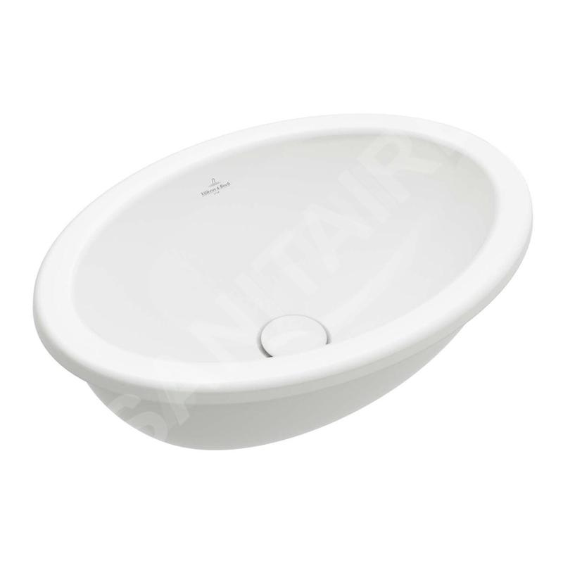 Villeroy & Boch Loop&Friends - Lavabo à encastrer, 660x470 mm, avec trop-plein, CeramicPlus, blanc alpin 4A6300R1 Villeroy & Boch Loop&Friends - Lavabo à encastrer, 660x470 mm, avec trop-plein, CeramicPlus, blanc alpin 4A6300R1
