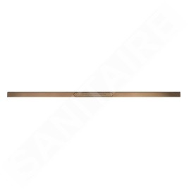 I-Drain AIO - Caniveau de douche avec étanchéité, longueur 95 mm, cuivre ID5A09501AIO1.RVS.K