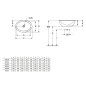 Villeroy & Boch Loop&Friends - Lavabo à encastrer, 570x410 mm, avec trop-plein, blanc alpin 4A620001 Villeroy & Boch Loop&Friends - Lavabo à encastrer, 570x410 mm, avec trop-plein, blanc alpin 4A620001