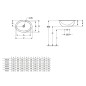 Villeroy & Boch Loop&Friends - Lavabo à encastrer, 570x410 mm, sans trop-plein, blanc alpin 4A620101 Villeroy & Boch Loop&Friends - Lavabo à encastrer, 570x410 mm, sans trop-plein, blanc alpin 4A620101